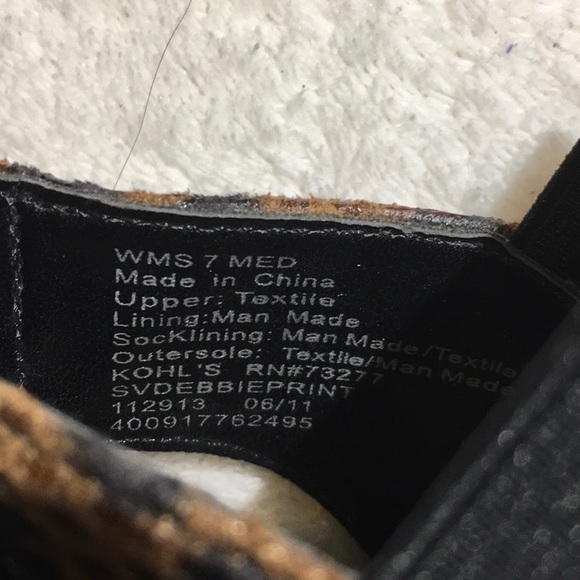 Simply Vera Vera Wang Leopard ๐ Stilettos size 7 - Picture 10 of 10